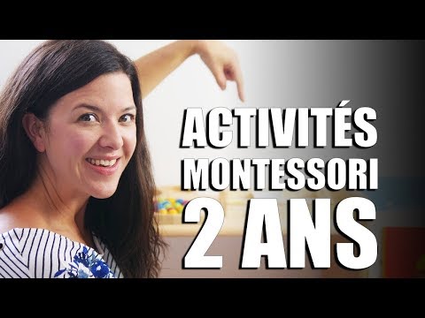 6 idées d'Activités Montessori pour un enfant de 2 ans