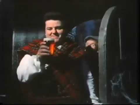 Tartan Special beer commercial with Robbie Coltrane 1985. "The Tartan Pimpernell"