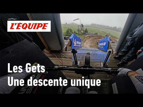 "On va à la guerre" : La descente des Gets en immersion avec Amaury Pierron (Coupe du monde de VTT)