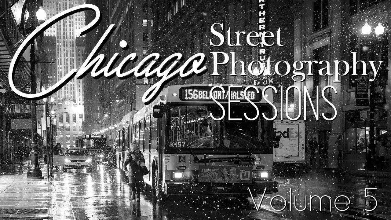 Chicago Snow Street Photography | POV