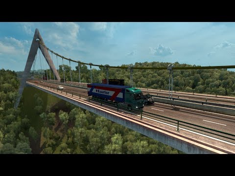 ETS 2 - Timelapse ProMods | Lyon to La Rochelle (France)
