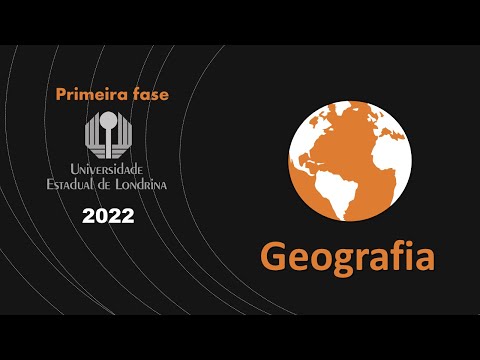Questão 05| UEL 2022 - Geografia