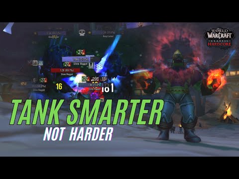 WoW Hardcore Tanking Tips the SWEATS don't tell you about