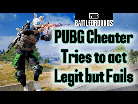 PUBG Cheater Tries to Act Legit but Fails - Names On - PUBG PC