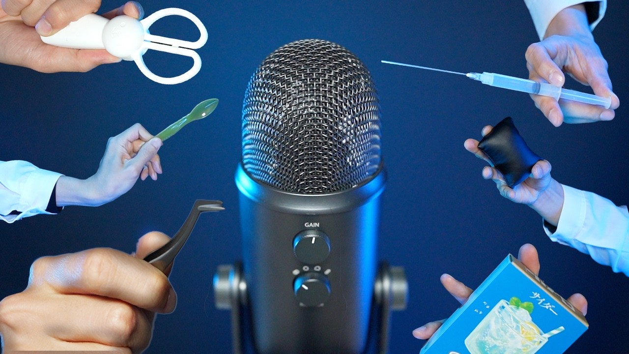 【ASMR】睡眠改善💤すぐに熟睡したい人向けのトリガー🛏️😪