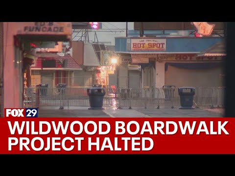 Lawsuit causes judge to pause Wildwood boardwalk rehab project