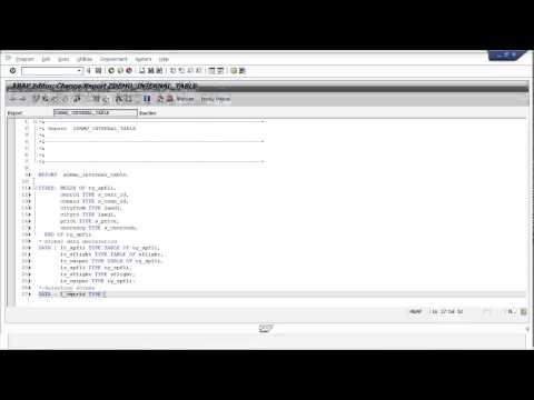 Learn SAP ABAP | SAP ABAP Online Training Part 3 | Simplilearn