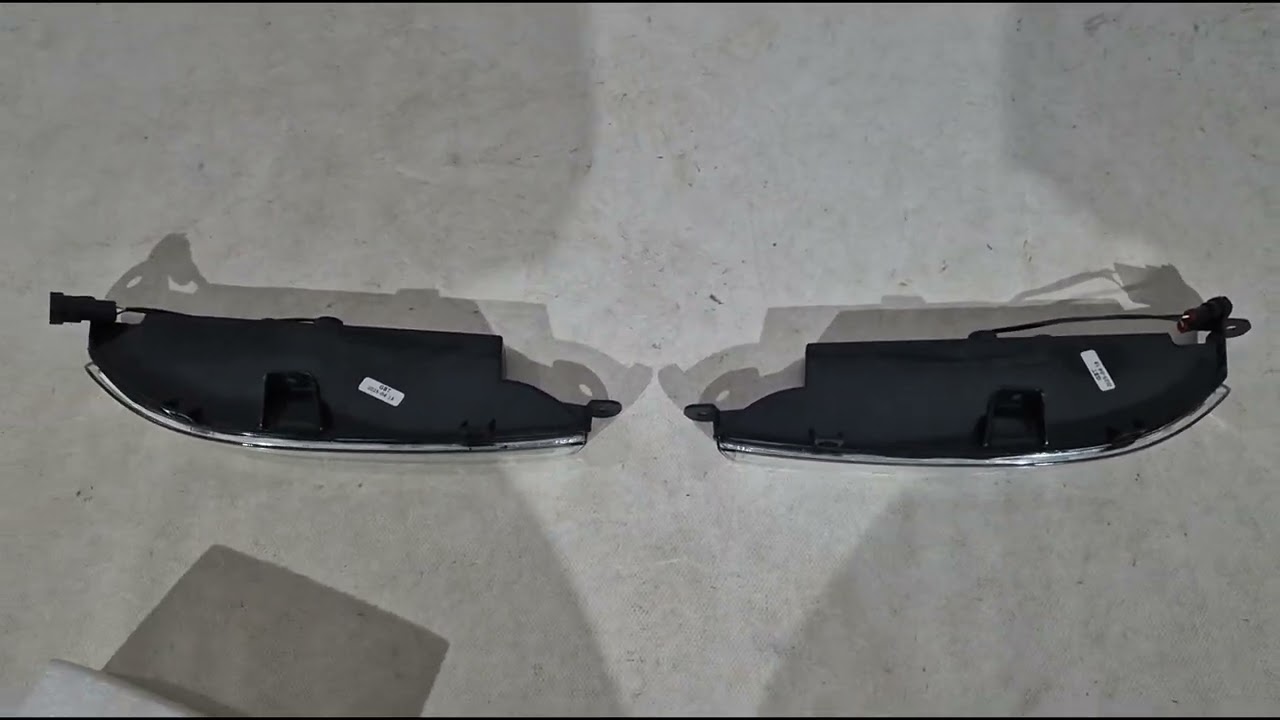 Mercedes S-сlass W221 2005-2013 гг. Дневные ходовые огни DRL (AMG S65, 2009-2012) Video 1