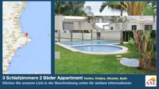 preview picture of video '3 Schlafzimmern 2 Bäder Appartment zu verkaufen in Centro, Ondara, Alicante, Spain'