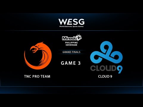 TNC vs Cloud 9 | WESG | Grand Finals | Game 3