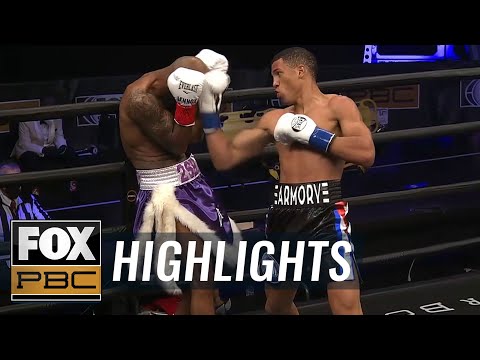 Morrell Jr. dominates Allen to win Interim WBA Super Middleweight Title | HIGHLIGHTS | PBC ON FOX