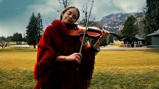 The Golden Carol + I Saw Three Ships ~ Christmas Fiddle | Katy Adelson