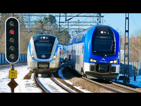 Svenska tåg del 71 - Huddinge station