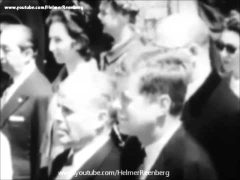 May 3, 1961 - President John F. Kennedy welcomes President Habib Bourguiba of Tunisia