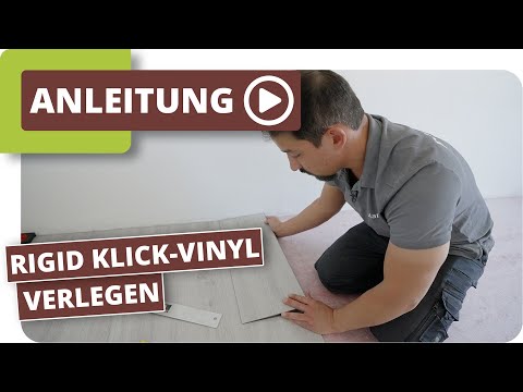 Rigid Klick-Vinyl 2.0 verlegen