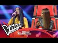 Naveesha Sooriyaarachchi Sandanari සඳනාරී   Blind Auditions The Voice Sri Lanka