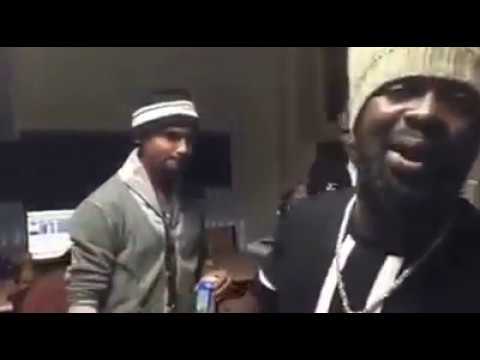 Faya Soldier in the studio Gambian Reggae Artist