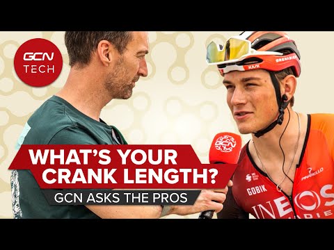 What Size Cranks Are Pro Cyclists ACTUALLY Using? | GCN Asks The Pros