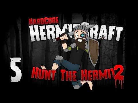 Hunt The Hermit 2 - #5 - SCREW IT! ISKALL = SAVAGE! 😡☠🔪 [HermitCraft Special UHC]