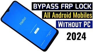 Bypass Google FRP Lock on ANY Android Phone! [2023]| No PC Needed!