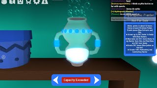 Buying the hydroponic planter (Bee Swarm Simulator)
