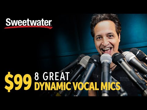 8 Great $99 Dynamic Vocal Mics