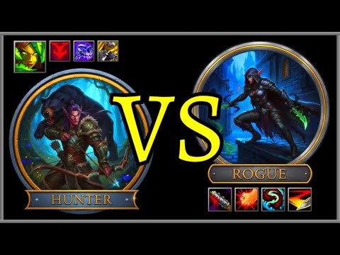 IMPOSSIBLE FIGHT - SUB ROGUE vs SURVIVAL HUNER | Epic PvP Arena 1v1