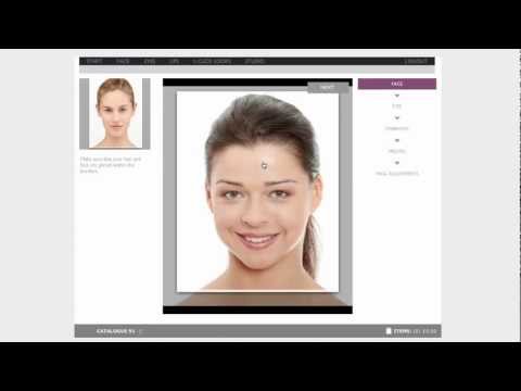 Maquillaje Virtual. El probador online de maquillaje de Oriflame.