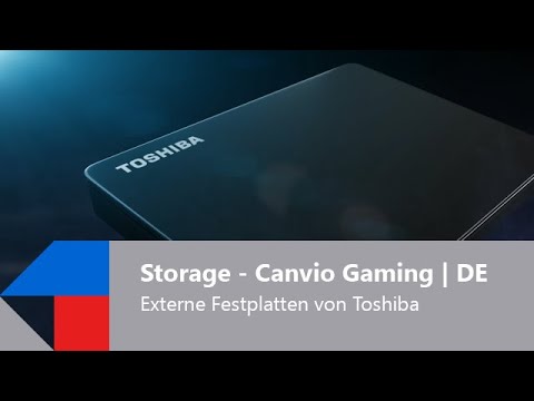 Toshiba Canvio Gaming schwarz - 1TB video preview