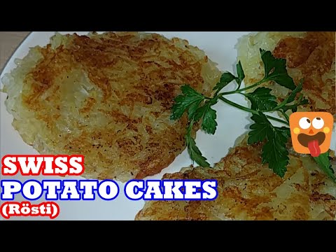 SWISS FRIED POTATO CAKE|Rösti |POTATO CAKE|SWISS POTATO ROSTI |ROSTI|POTATO CAKE RECIPE|POTATO CAKES
