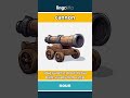 cannon (noun) - definition and usage in English