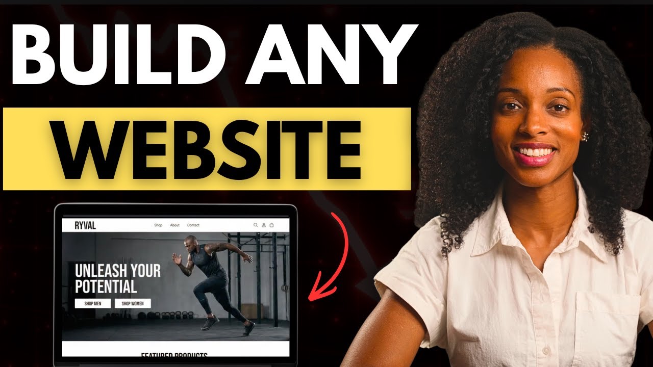 Complete Website Built Using AI | Zero Code, Full Results