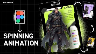 Download the video "Create SPINNING Game Cards in Figma with ZERO Coding"
