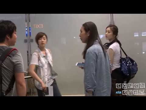 130523 T-ara N4 Eunjung + Areum @ LAX
