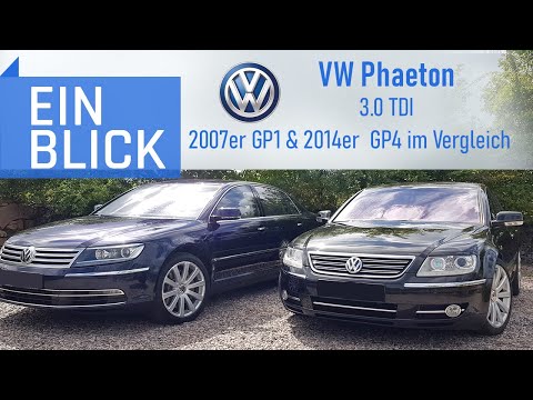 VW Phaeton 3.0TDI 2007 & 2014 - Sein Ziel: Das beste Auto aller Zeiten sein! Test und Kaufberatung