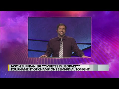 Jason Zuffranieri competes in 'Jeopardy! Tournament of Champions' semi-final