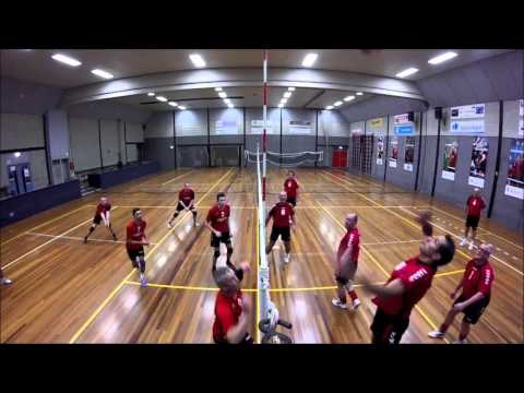 Volleybal Prota Urk - Reflex Kampen set 3