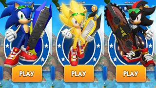 Download lagu Sonic Dash - All 3 Extreme Gear Runners (Sonic, Super Sonic, Shadow) vs Bosses Eggman & Zazz mp3 Download lagu Sonic Dash - All 3 Extreme Gear Runners (Sonic, Super Sonic, Shadow) vs Bosses Eggman & Zazz mp3