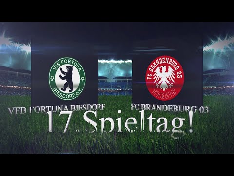 [17.Spieltag/Berlin-Liga] VfB Fortuna Biesdorf - FC Brandenburg 03