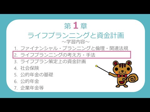 【FP3級無料講義#03】ライフプランニングの考え方・手法②～資金計画のための６つの係数【ファイナンシャルプランニング技能検定】