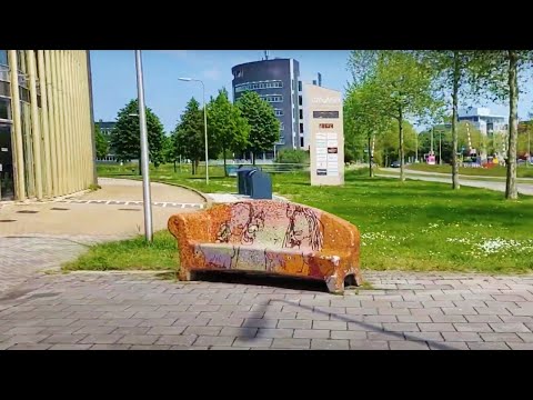 Alphen a/d Rijn, the Netherlands. Relaxed Dutch Travels. Houses and Architecture. Bicycles
