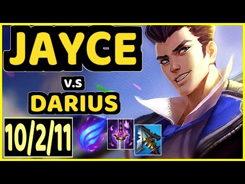 JAYCE vs DARIUS - 10/2/11 KDA TOP CHALLENGER GAMEPLAY - EUW