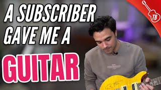 Video thumbnail for The PRS SE Santana Guitar A Subscriber Sent Me…Should I GIVE It Away?! by Tom Butwin
