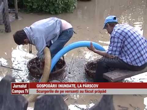 GOSPODARII INUNDATE, LA PARSCOV