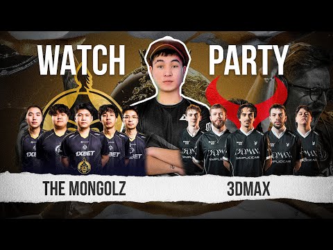 🔴EWC 2025 CS2 - The MongolZ vs 3DMAX - BO3