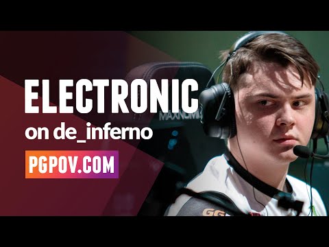 [CSGO POV] electronic (NaVi) vs NiP / 28-13 / de_inferno // Player Settings in desc.