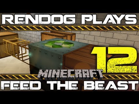 [S1E12] Let's Play Minecraft FTB - Recycler!