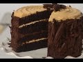 Chocolate Peanut Butter Cake Recipe Demonstration Joyofbaking Com