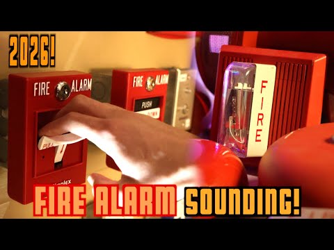 2026 NEW YEAR FIRE ALARM SOUNDING!