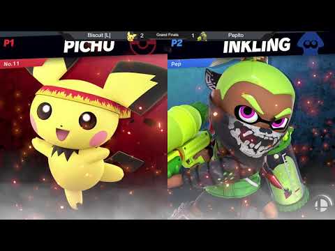 USK9 Grand Finals - Biscuit [L] (Pichu) vs Pep1to (Inkling) - Smash Ultimate